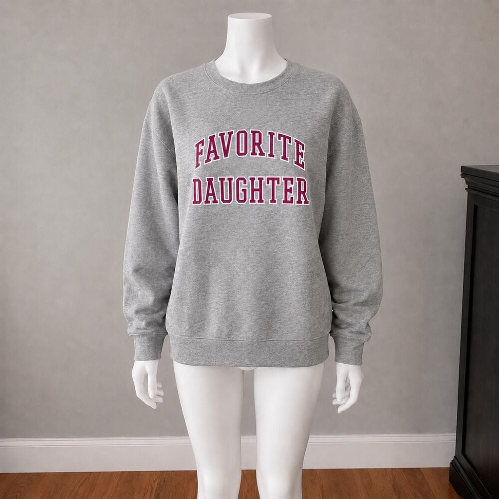 Favorite Daughter Women's Grey Sweatshirt